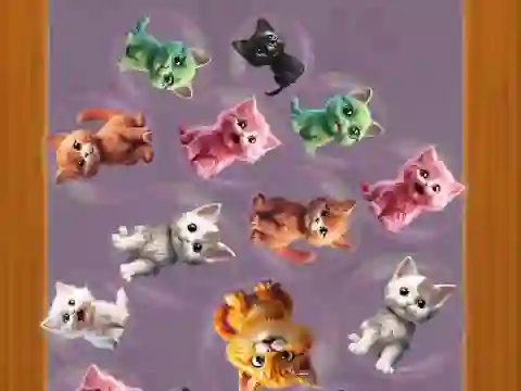 Mchezo Merge Cats: 2048! online