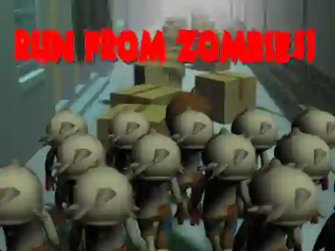 Mchezo Run from Zombies! online