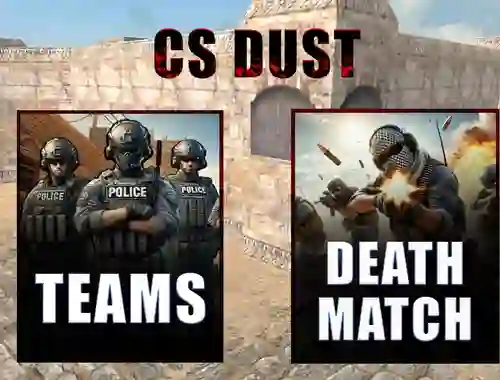 Mchezo CS Dust online