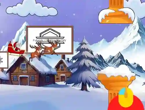 Mchezo Futuristic Christmas Journey online