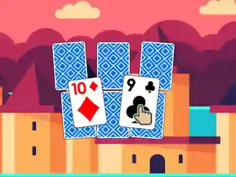 Mchezo One Hundred Castles Solitaire online