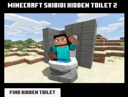 Mchezo Minicraft Skibidi Hidden Toilet 2 online