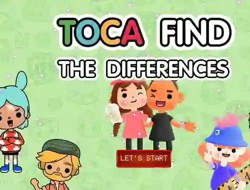 Mchezo Toca Find The Differences online