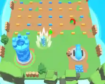 Mchezo Tower Clash: Collect Bricks online