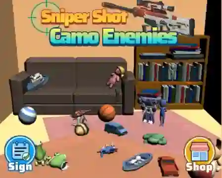 Mchezo Sniper Shot Camo Enemies online