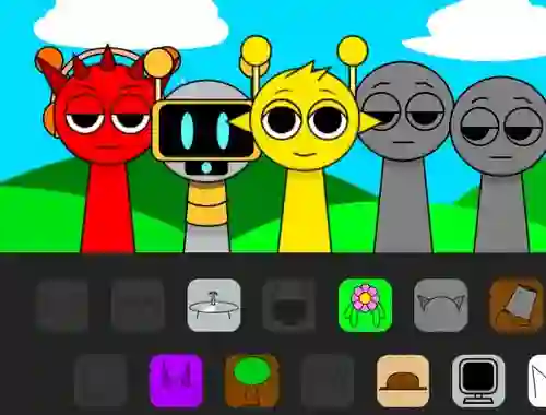 Mchezo Sprunki Incredibox Horror online