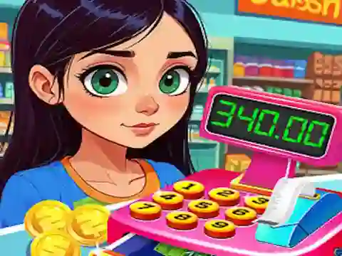 Mchezo Supermarket Shopping For Kids online