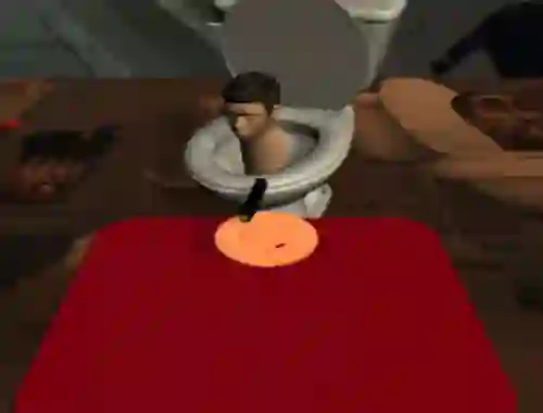 Mchezo Skibidi Toilet Squid Game Honeycomb online