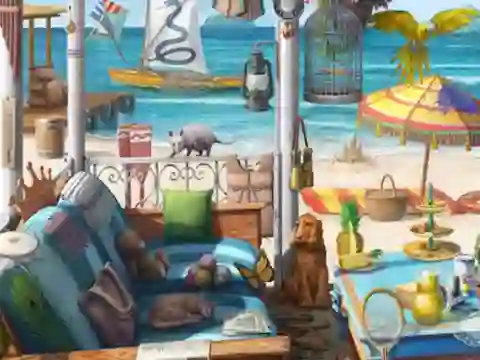 Mchezo Hidden Object online