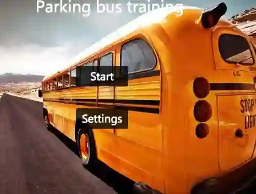 Mchezo Parking Bus Training online