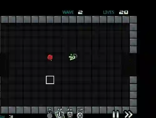 Mchezo Untitled Tower Defence Game online