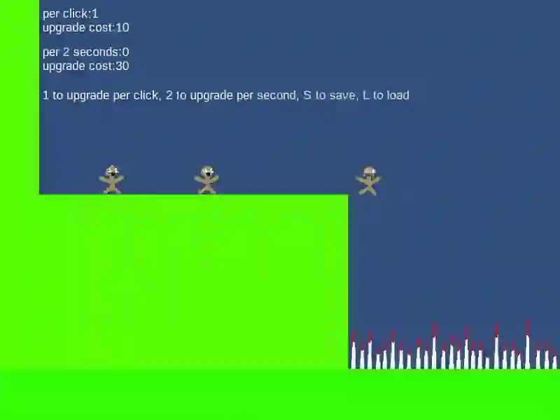 Mchezo Push People Off a Cliff Clicker online