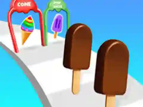 Mchezo Ice Cream Stack Runner online