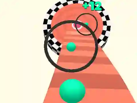 Mchezo Bounce Paint Ball online