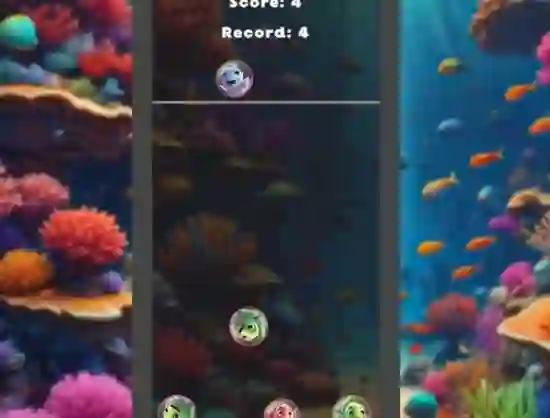 Mchezo Merge Fish In 2048! online