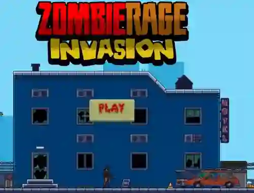 Mchezo Zombie Rage Invasion online