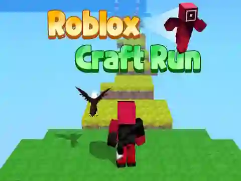 Mchezo Roblox Craft Run online
