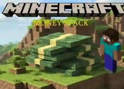 Mchezo Minecraft Money Stack online