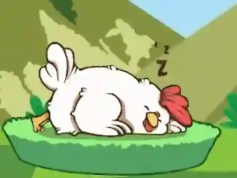 Mchezo Awaken The Sleeping Hen online