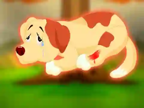 Mchezo Help to the Injured Pet Dog online
