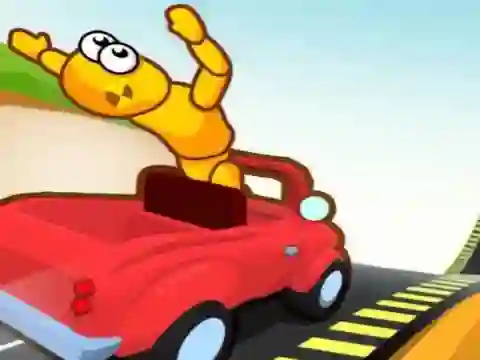 Mchezo Downhill Car Ride: Crash Test online