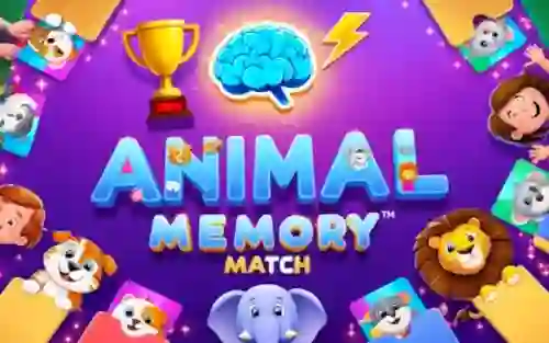 Mchezo Animal Memory Match online