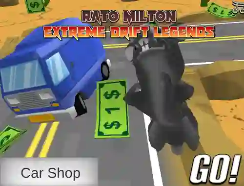 Mchezo Rato Milton Extreme Drift Legends online