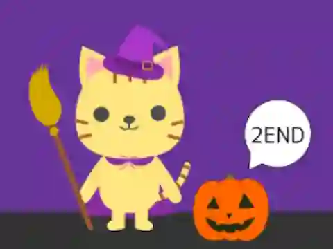 Mchezo Cat and Halloween Escape online