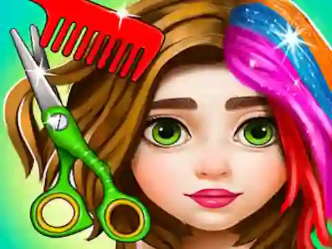 Mchezo Hair Salon & Dress Up Girl online