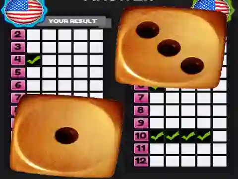 Mchezo Country Dice Challenge online