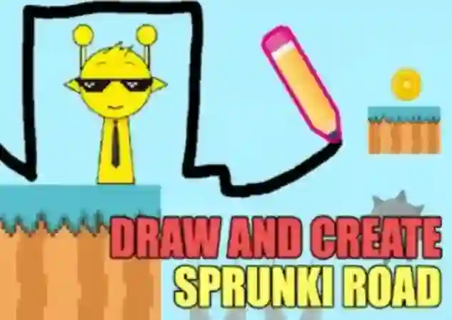 Mchezo Draw And Create Sprunki Road online