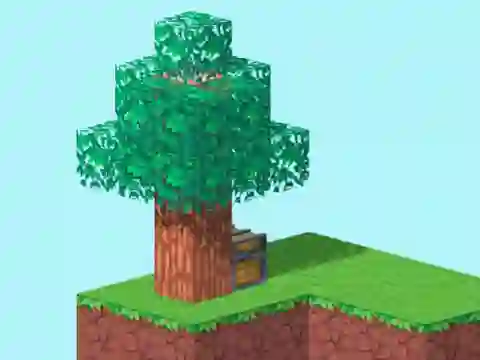 Mchezo Skyblock 3D: Survival online