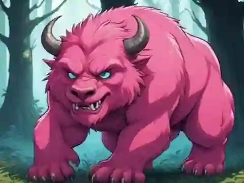 Mchezo Magical Pink Beast Rescue online