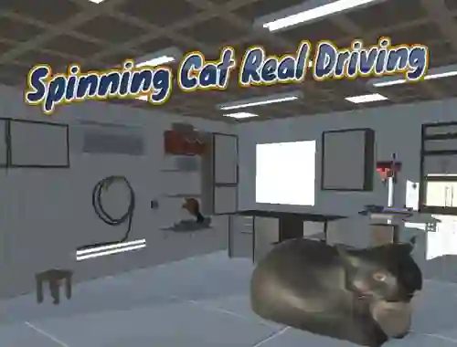 Mchezo Spinning Cat Real Driving online