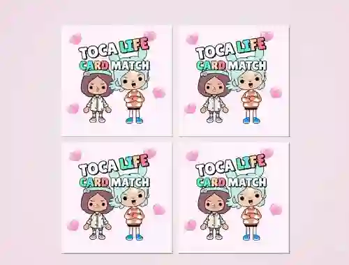 Mchezo Toca Life Memory Card Match online