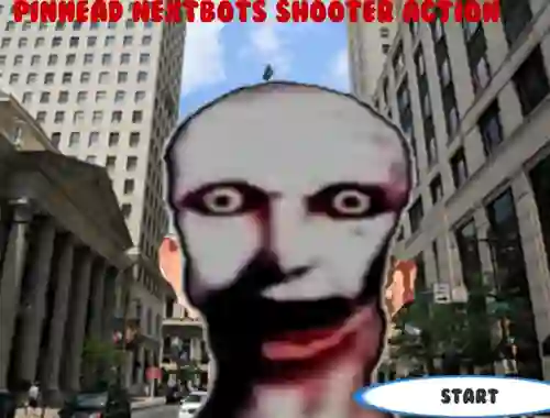 Mchezo Pinhead Nextbots Shooter Action online