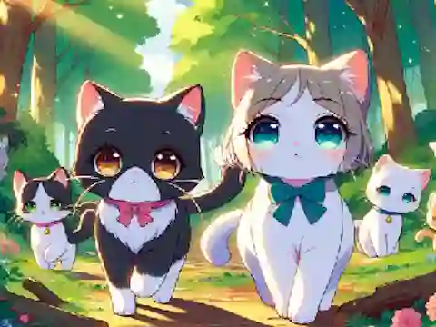Mchezo Adventure of Kittens online