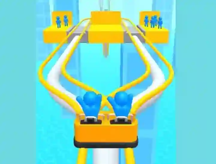 Mchezo Runner Coaster Race online