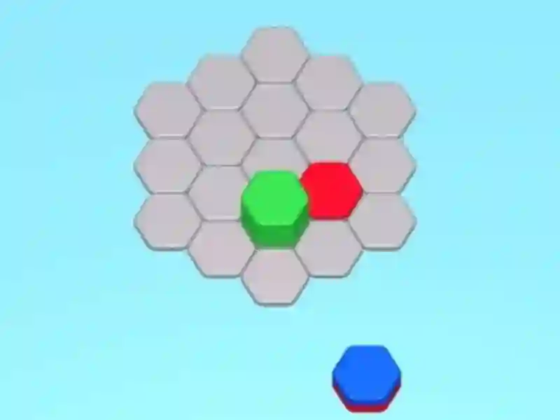 Mchezo Hexa Stack Sort online