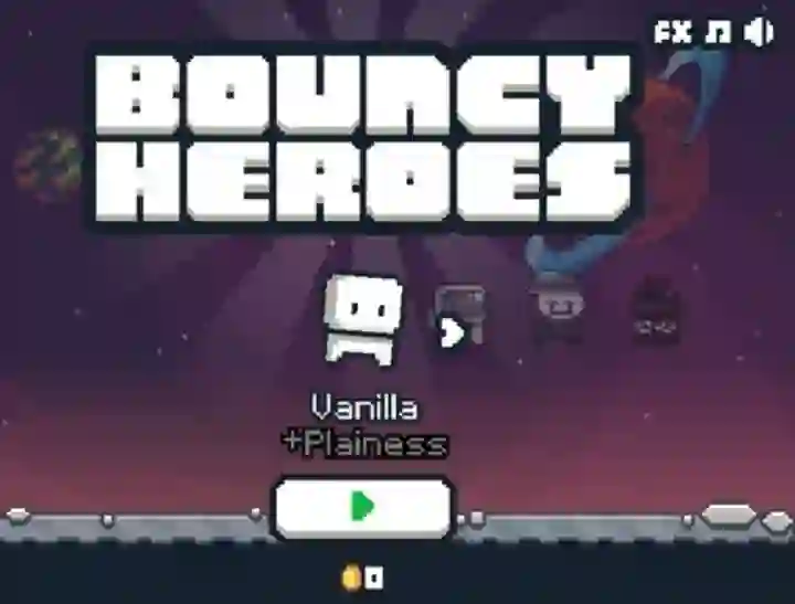 Mchezo Bouncy Heroes online
