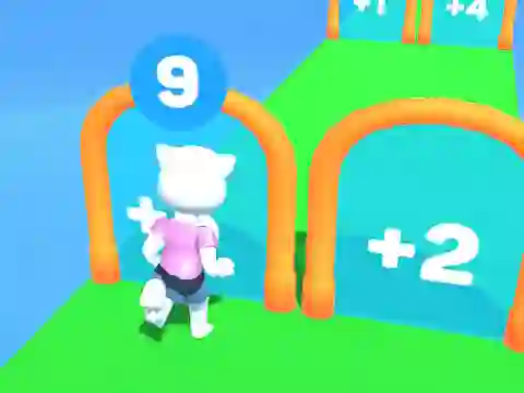 Mchezo Cat Angela Running online