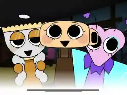 Mchezo Sprunki x Dandy's World 2 online