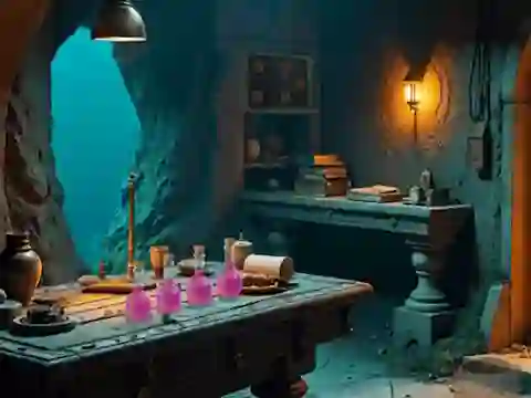 Mchezo Underwater Sorceress Escape online