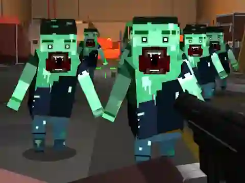 Mchezo Blocky Hunter online