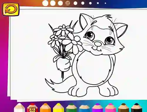 Mchezo Fun Coloring Adventure For Kids online