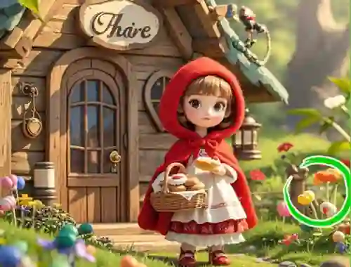 Mchezo Find The Differences: Granny Wolf online