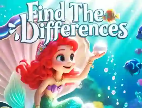 Mchezo Find The Differences: Little Mermaid online