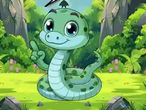 Mchezo Snake Searching The Baby online