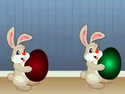 Mchezo Escape with the Easter Bunny online