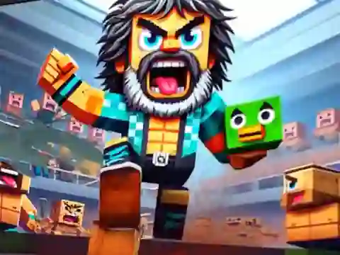 Mchezo Chicken Jockey Combat online